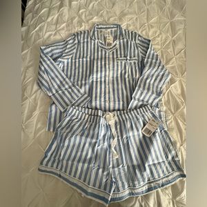 Buttoned up sleep set- mix of Victoria Secret and F21